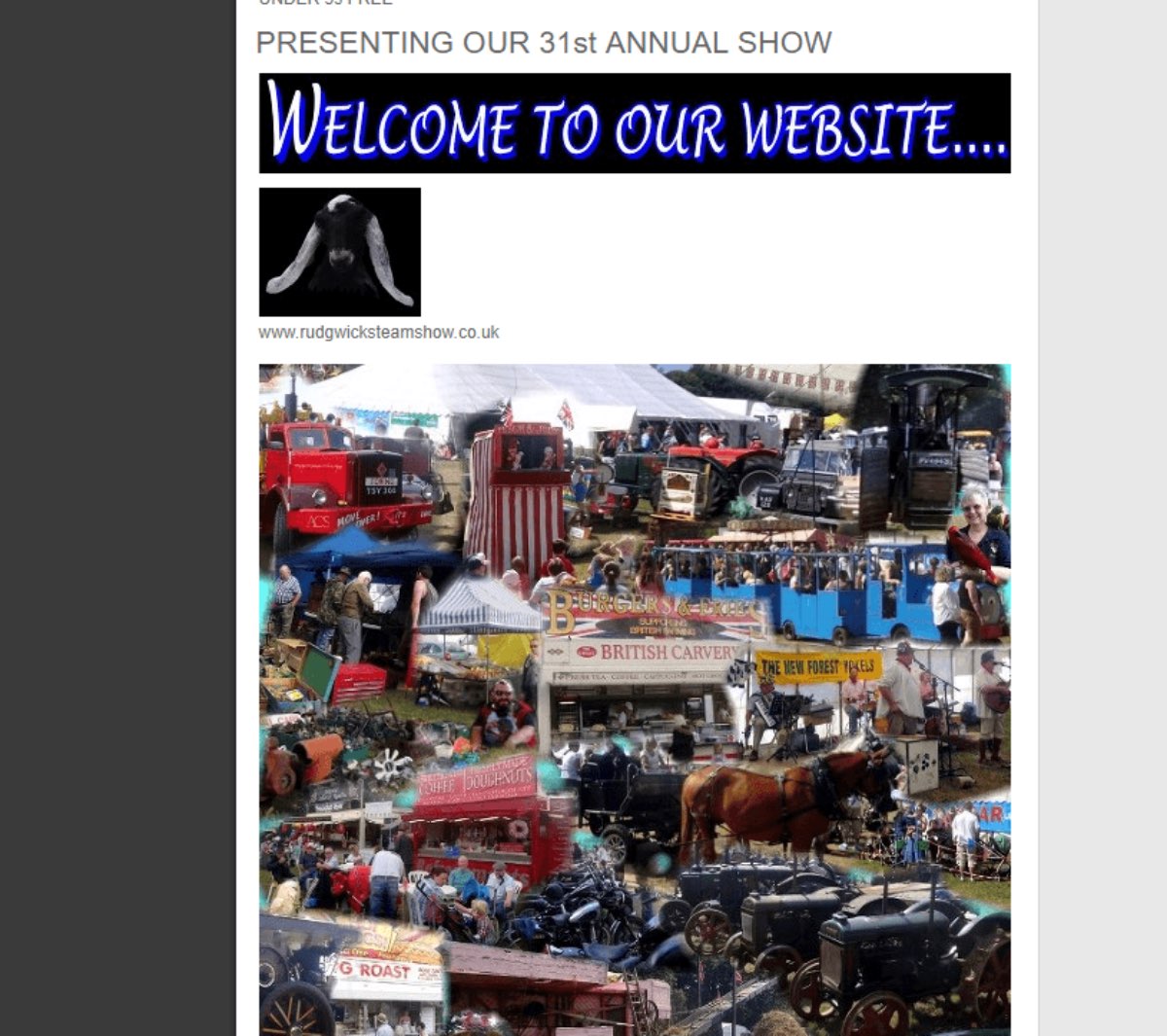 Incoherent website