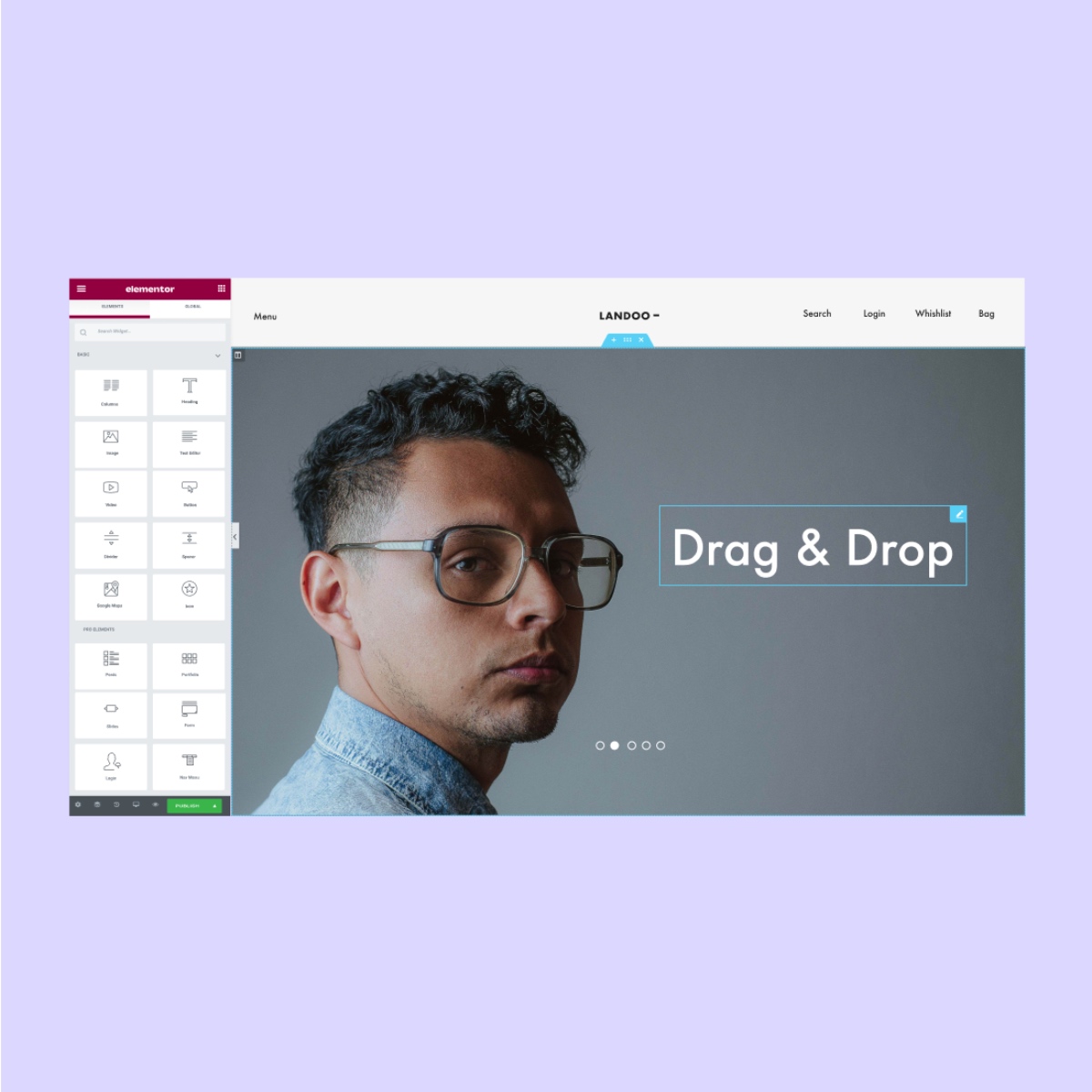 Elementor Edit Page “Drag &Amp; Drop” Builder As One Of The Reason Why To Build A Wordpress Website With Elementor